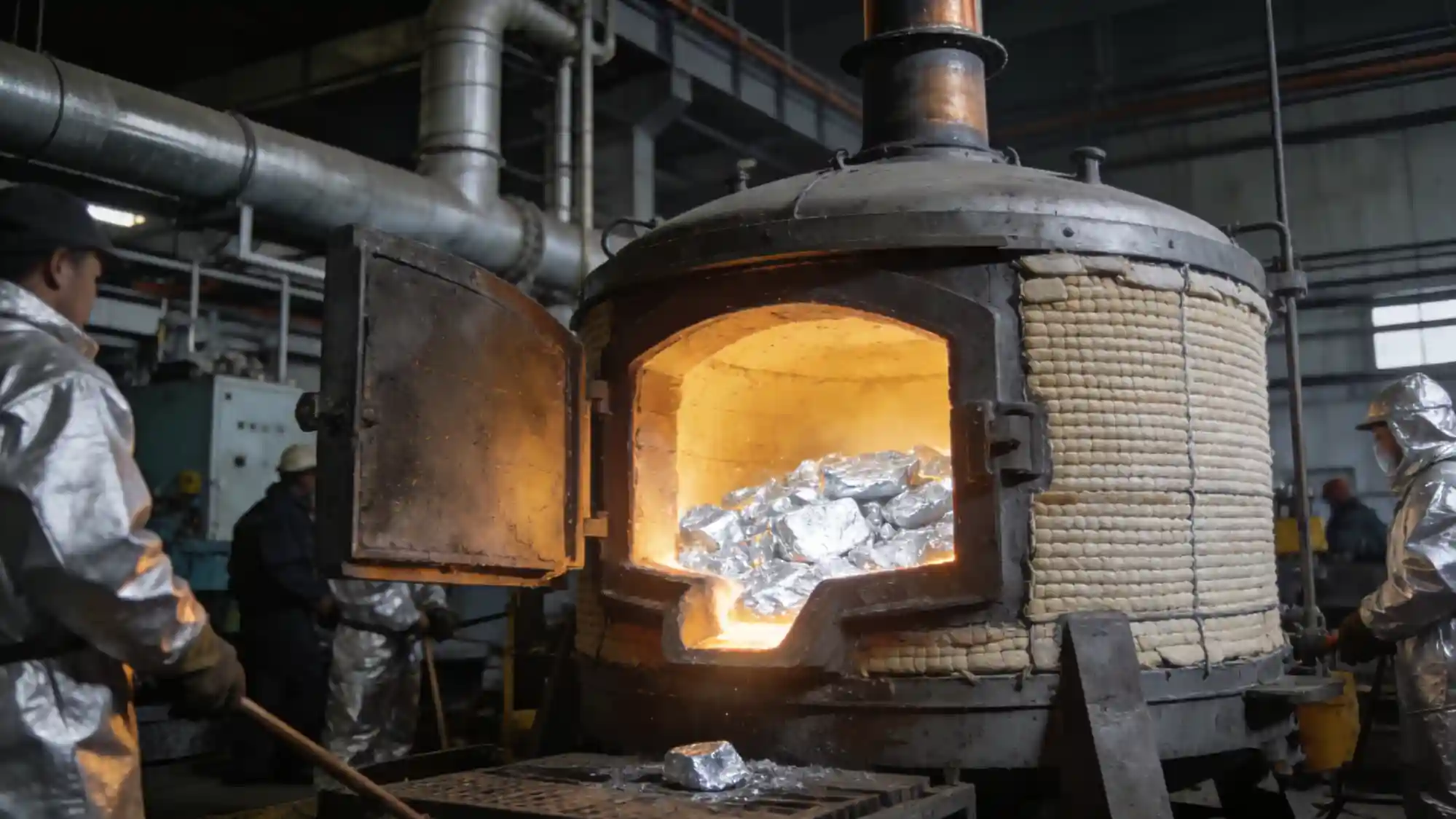 冶金行业铝水液位监测